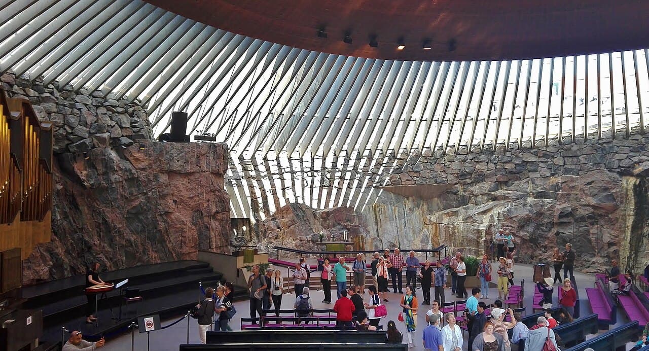 Photograph of Temppeliaukio Church, Helsinki